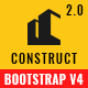 Construct : Bootstrap Construction, Building & Maintenance Business Template