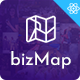 BizMap - React & Bootstrap Business Directory Listing Template